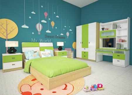Bộ giường ngủ trẻ em GNE301