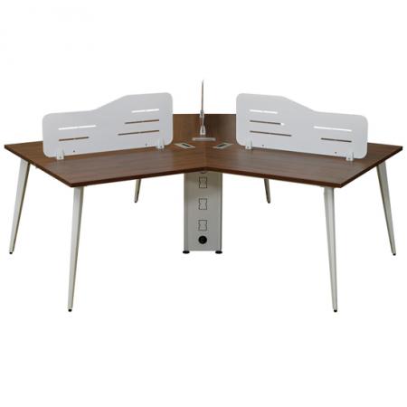 Module bàn làm việc 3 người LUXMD04C10