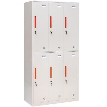 Tủ tài liệu sắt 6 khoang TU982-3KD