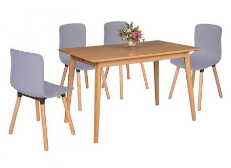 Bộ bàn ăn 4 ghế Hòa Phát HGB73