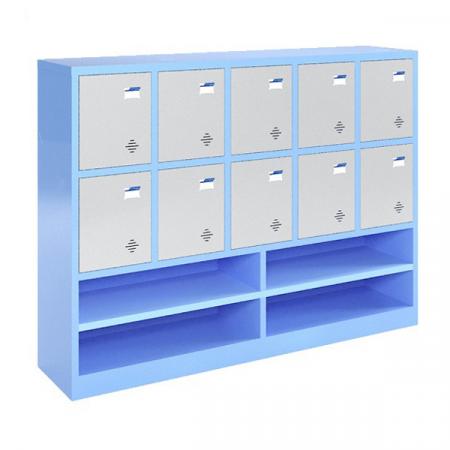 Tủ sắt để đồ học sinh 10 ngăn TMG984-5K