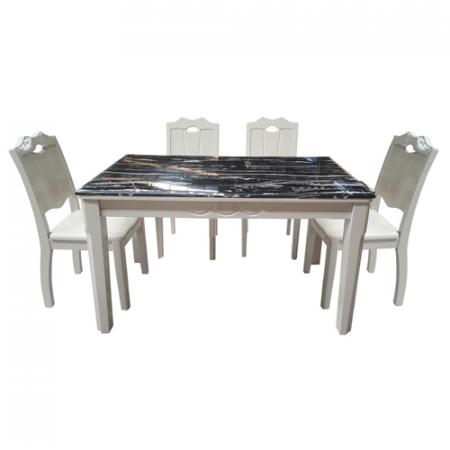 Bộ bàn ghế ăn cao cấp HGB66A, HGG66
